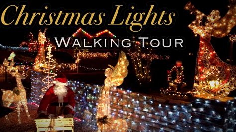 Christmas Lights Tour 55th Street And Candy Cain Lane In Yuma Az Youtube