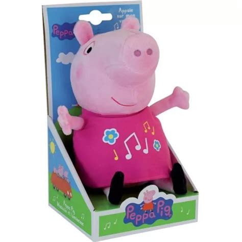 JEMINI PEPPA PIG Peluche 25cm Musicale Lumineuse EUR 39 40 PicClick FR