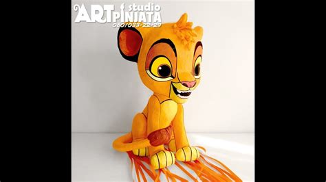 Art Pinata Studio Simba Lion King Youtube