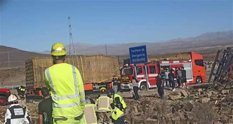 Vallenar Volcamiento De Camión En La Ruta 5 Deja Una Persona Fallecida Atacama Noticias