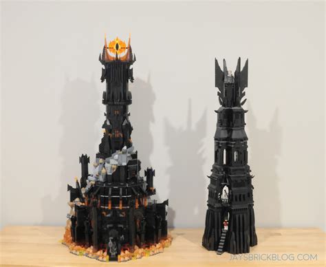 Here S How Tall Lego Barad Dur Is Plus How It Compares To