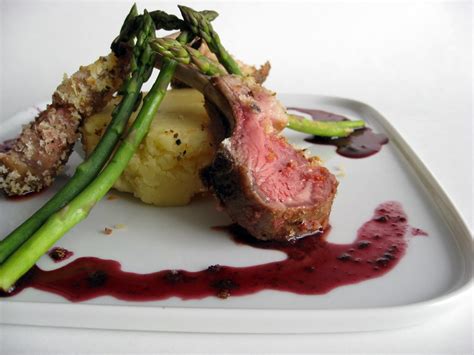 Herb Crusted Rack Of Lamb With Red Wine Reduction With Yuk Flickr