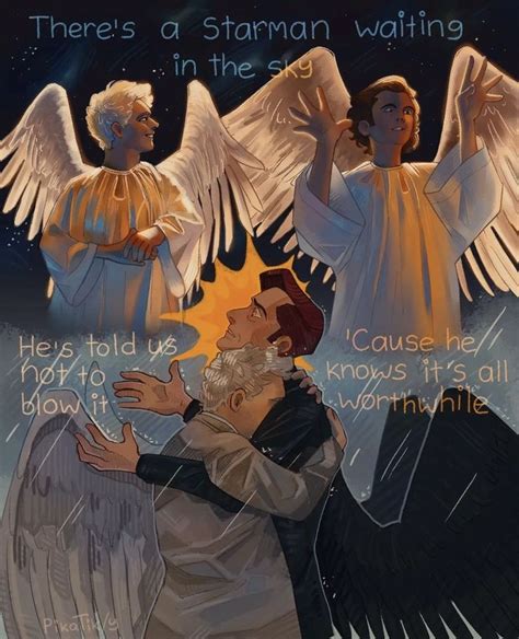 Pin De Marina Bruno Em Good Omens Ilustra Es Neil Gaiman Fandom