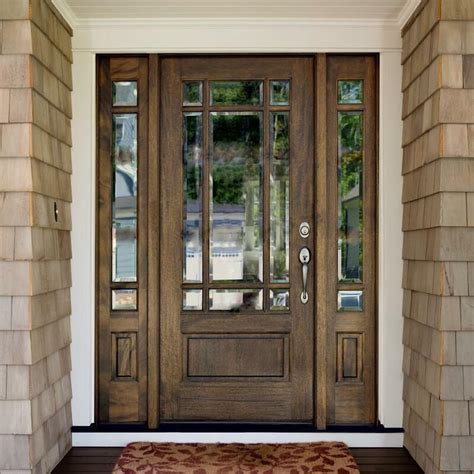 Front entryway doors with sidelights - kobo building