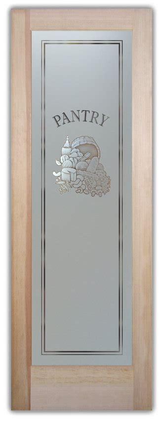 Pantry Doors With Glass Frosted Custom Designs Sans Soucie Art Glass