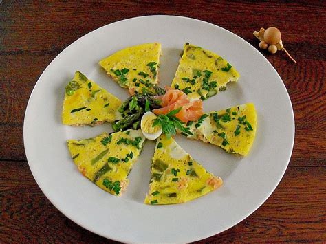 Spargel Frittata Mit Lachs Von Elli K Chefkoch