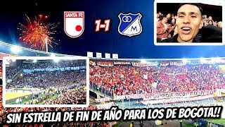 Empate Agridulce Desde La Tribuna Santa Fe Vs Millonarios