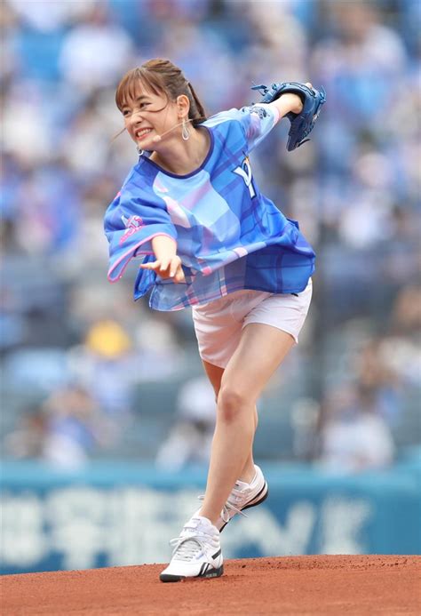 勝利の女神だ！大原櫻子ショーパン始球式でdena大勝！連敗ストップ サンスポ