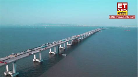 Indias Longest Sea Bridge Mthl Mumbai Trans Harbour Link Shri Atal