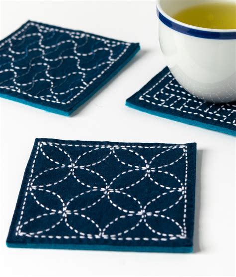 Sashiko Stitching Japanese Embroidery With Free Pattern Otherwise