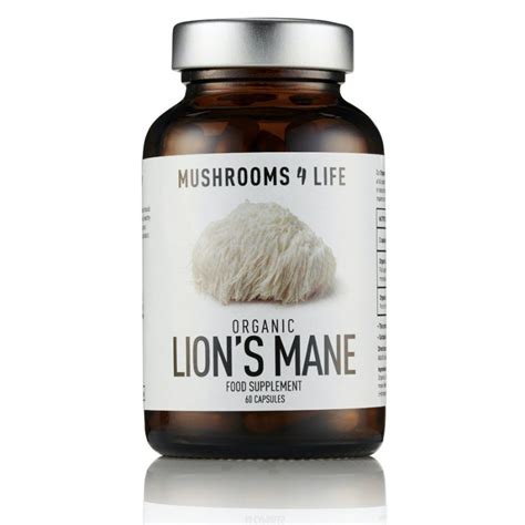 Mushrooms4Life Lion S Mane Capsules BIO Volumekorting Tot 15