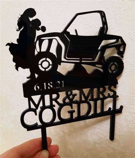 Polaris Razor RZR Wedding Cake Topper 2 Wheeler Cake Topper Etsy