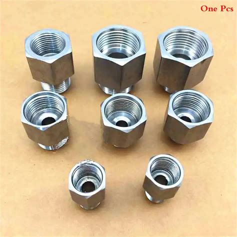 304 Stainless Steel Butt Welding Type Pressure Gauge Union Nuts Welding