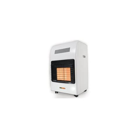 Calefactor De Ambiente Heat Wave HG3X Gas LP 3 Radiantes Blanco