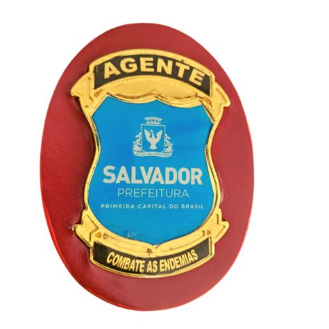 Bolach O Distintivo Em Couro Bras O Agente De Combate S Endemias