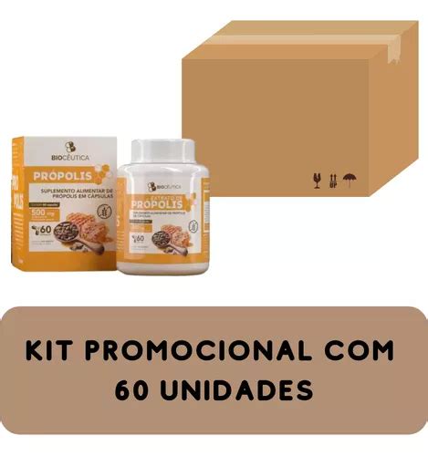 Kit Suplemento Alimentar Propolis Mg Bioceutica Atacad