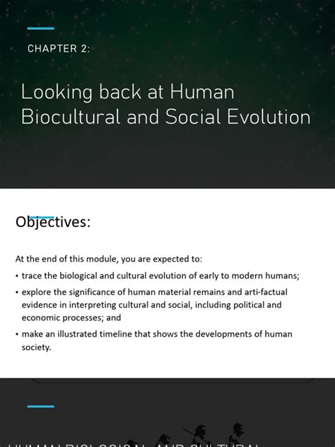 UCSP Biological and Sociocultural Evolution | PDF | Paleolithic | Human ...