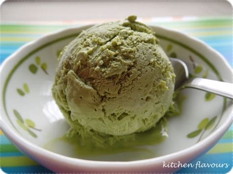 Kitchen Flavours No Churn Matcha Ice Cream