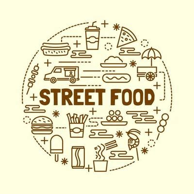 Street Food Logo Vector Art, Icons, and Graphics for Free Download