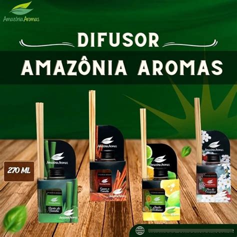 Kit Difusores De Aromas Ml Amazonia Aromas Orvalho Mercadolivre