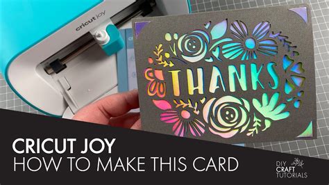 CRICUT JOY CARD TUTORIAL STEP BY STEP How To Use The Cricut Design