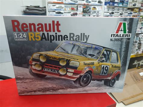 3652ИТ Renault R5 ALPINE RALLY 1 24 Italeri