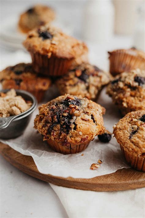 Banana Blueberry Oatmeal Muffins Recipe By Alpine Ella