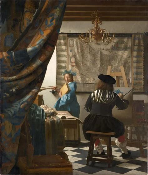 Johannes Vermeer The Art Of Painting