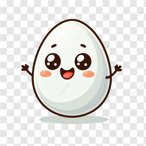 D Kawaii Egg With Multiple Expressions Kawaii Egg With Multiple