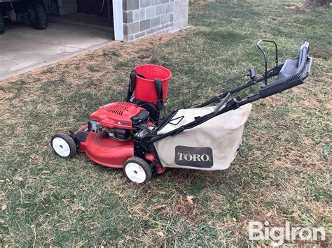 Toro Gts Push Mower And Spreader Bigiron Auctions