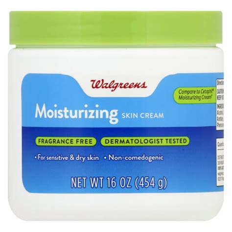 Walgreens Unscented Moisturizing Skin Cream 16 Oz Pick N Save