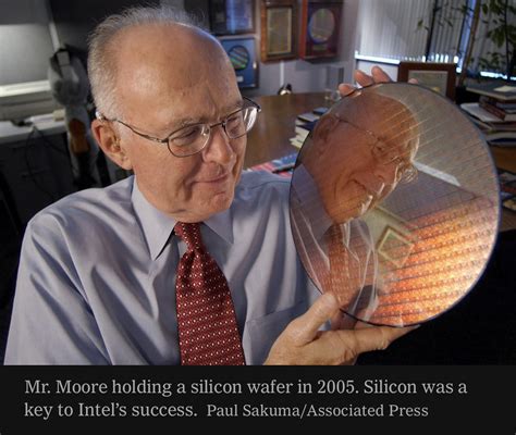 Gordon E Moore The Intel Co Founder Behind Moores Law Flickr