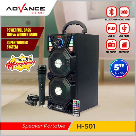 Dikirim Dari Jakarta Dukung Codadvance Lnch Speaker Bluetooth