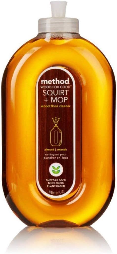 Method Squirt Mop Wood Floor Cleaner Almond 25 Oz Pack Of 5