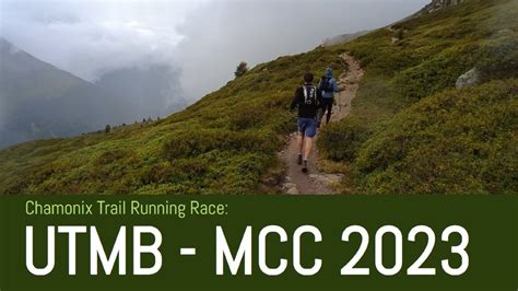 Utmb Mcc Trail Running Race Youtube