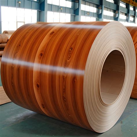 Customization Print Wood Grain Patterns Prepainted Galvanized Steel