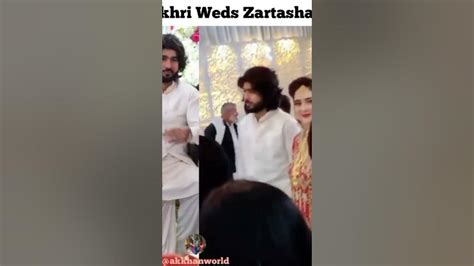 Zeeshan Rokhri Wedding So Beautiful Couple Shahina Asif Youtube