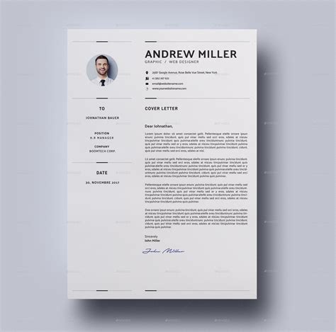 Resume, Print Templates | GraphicRiver