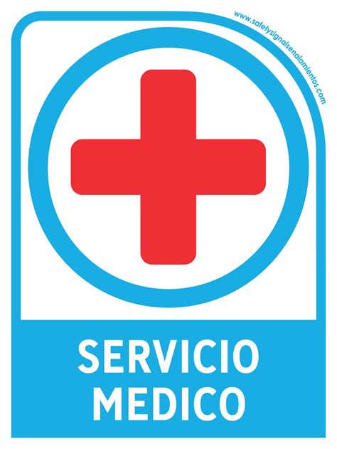 Servicio Medico Con Leyenda Safetysignal