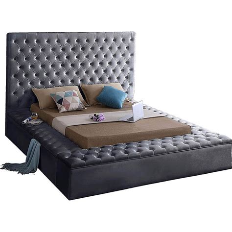 Meridian Furniture Bliss Platform Storage Bed Cabinetmurphybed