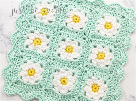 Dainty Daisy Granny Granny Squares How To Join And Add A Border