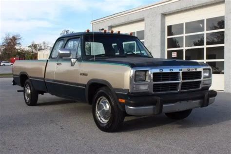 1993 Dodge D250 Ex Cab 360 Auto 2wd Nice Truck For Sale