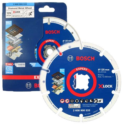 Tarcza Diamond Metal Wheel Mm X Lock Bosch Expert Do Ci Cia Metalu