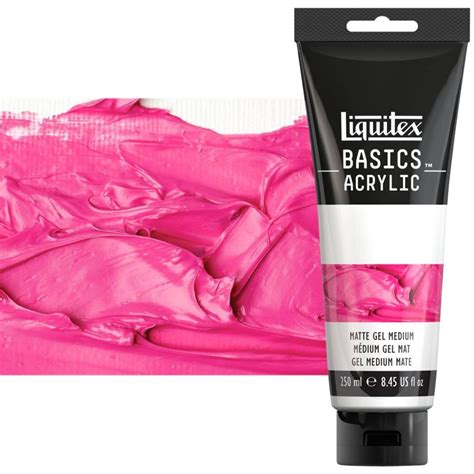 Liquitex Basics Acrylic Mediums Matte Gel Medium 250ml Jerry S