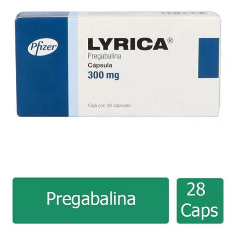 Lyrica 300 Mg Caja Con 28 Cápsulas Envío gratis