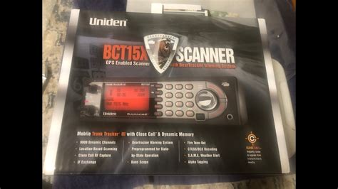 Uniden Bearcat Bct X Scanner Manual