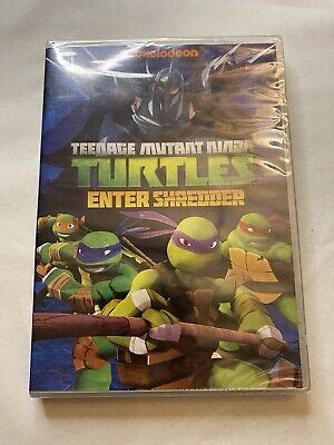 Teenage Mutant Ninja Turtles Enter Shredder DVD 2012 TMNT Cartoon TV