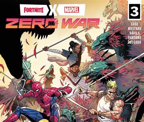 Fortnite X Marvel Zero War 2022 3 Comic Issues Marvel