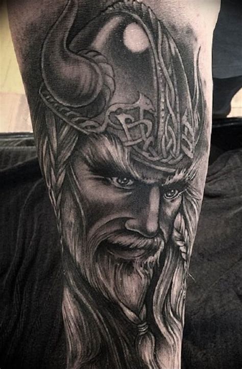 The Vikings tattoo meaning: history, photo examples, sketches, facts