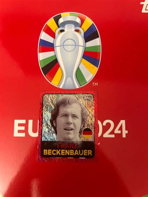 Topps Em Franz Beckenbauer Legende Kaufen Auf Ricardo